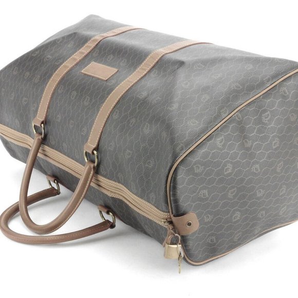 Dior Boston bag Logo PVC �~ leather Auth used - Picture 3 of 8